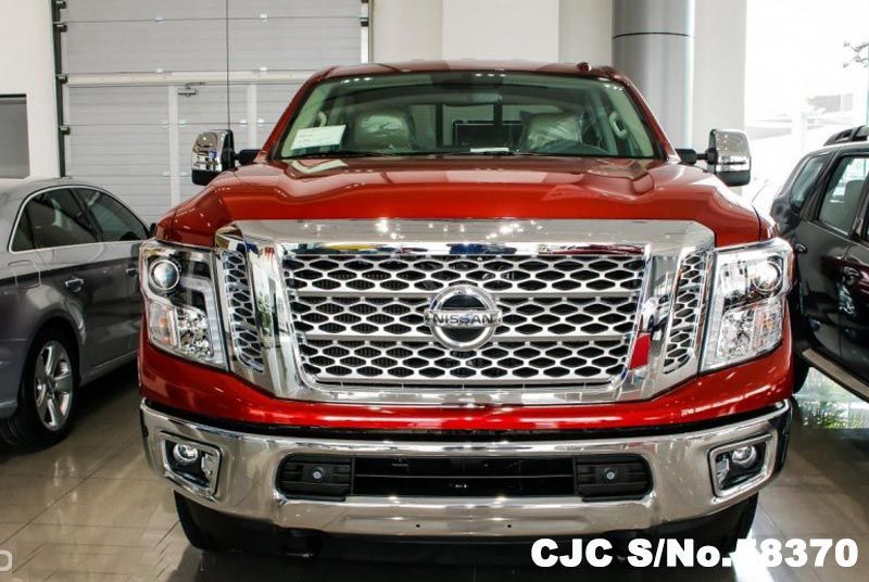 2017 Left Hand Nissan Titan Red for sale | Stock No. 58370 | Left Hand