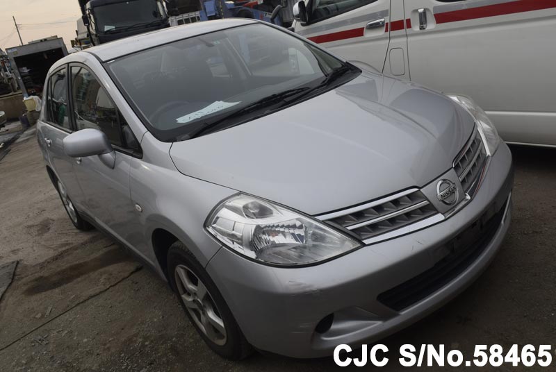 2008 Nissan Tiida Latio Silver for sale | Stock No. 58465 | Japanese ...