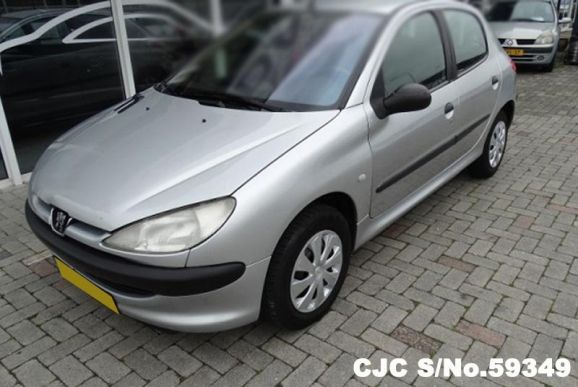 peugeot 206 silver