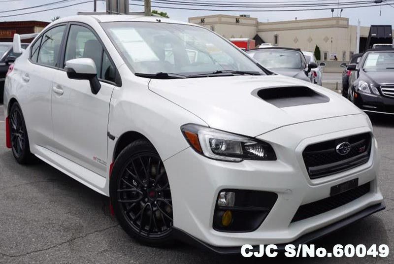 15 Left Hand Subaru Wrx Sti Crystal White Pearl For Sale Stock No Left Hand Used Cars Exporter