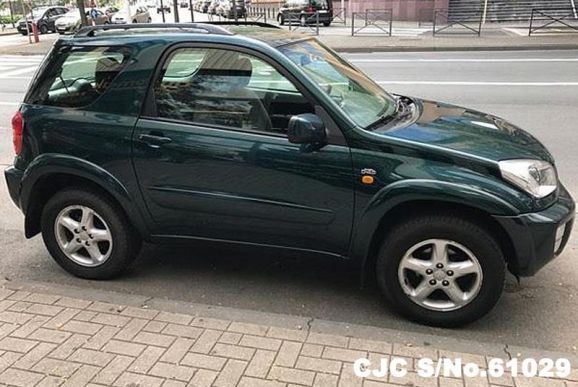 2003 Left Hand Toyota Rav4 Green Metallic for sale | Stock No. 61029 ...