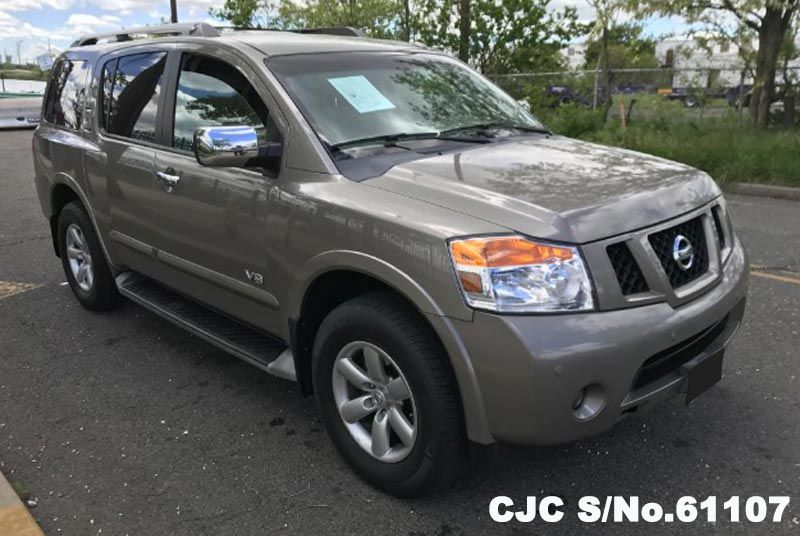 2008 Left Hand Nissan Armada Tan for sale | Stock No. 61107 | Left Hand ...