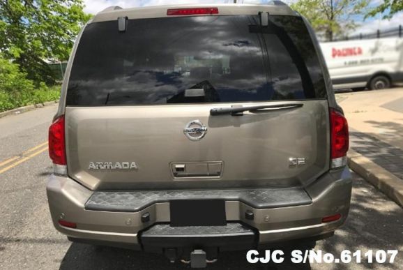 2008 Left Hand Nissan Armada Tan for sale Stock No. 61107 Left