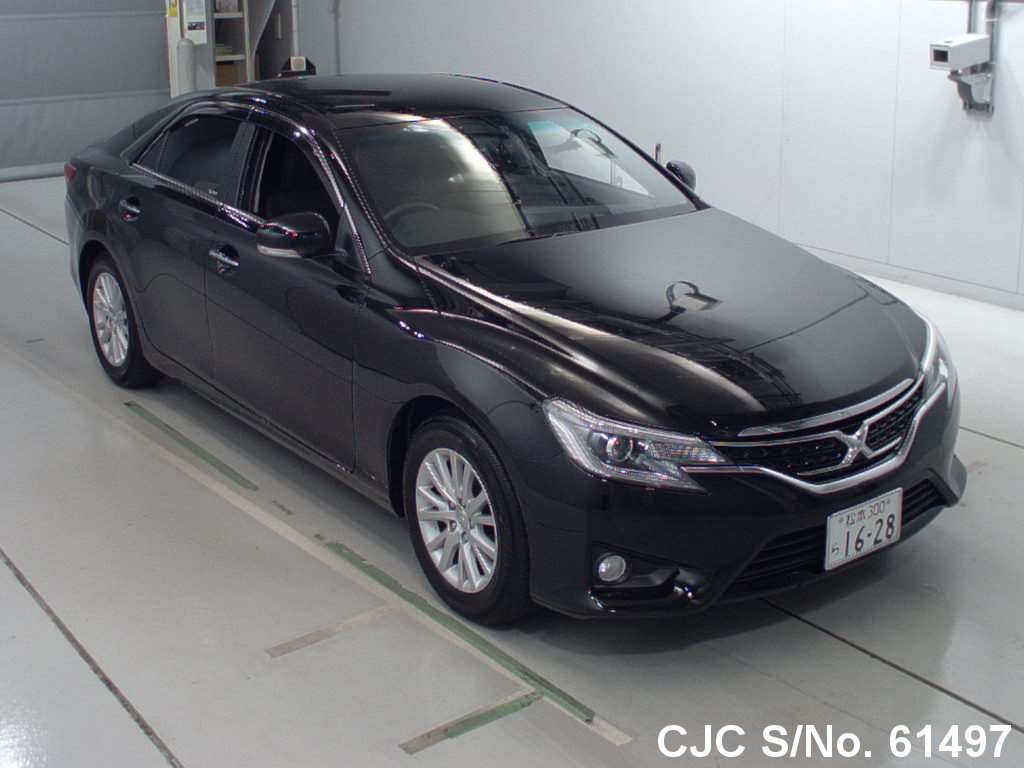 16 Toyota Mark X Black For Sale Stock No Japanese Used Cars Exporter