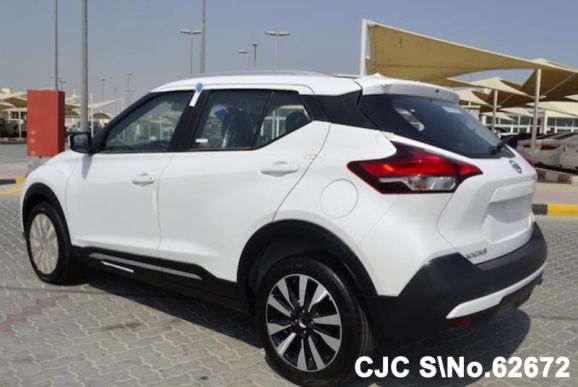 2017 Left Hand Nissan Kicks Solid White for sale Stock No. 62272 Left Hand Used Cars Exporter