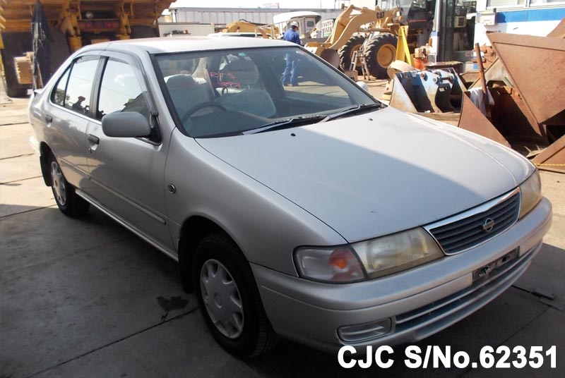 1996 Nissan Sunny Silver for sale | Stock No. 62351 | Japanese Used ...