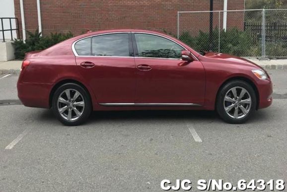 08 Left Hand Lexus Gs350 Burgundy For Sale Stock No Left Hand Used Cars Exporter