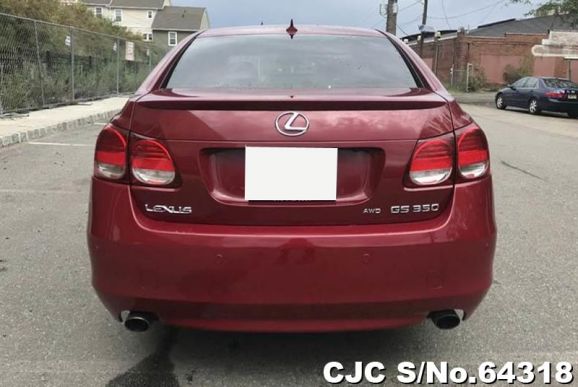 08 Left Hand Lexus Gs350 Burgundy For Sale Stock No Left Hand Used Cars Exporter