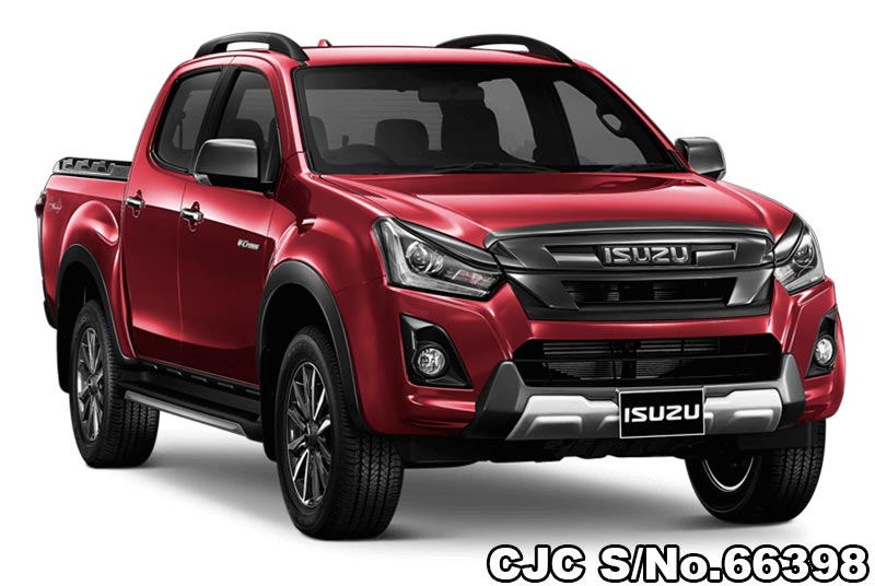 2018 Isuzu D-Max Red for sale | Stock No. 66398 | Japanese Used Cars ...