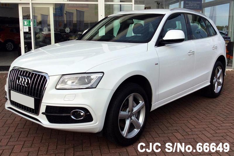 2015 Audi Q5 White for sale | Stock No. 66649 | Japanese Used Cars Exporter