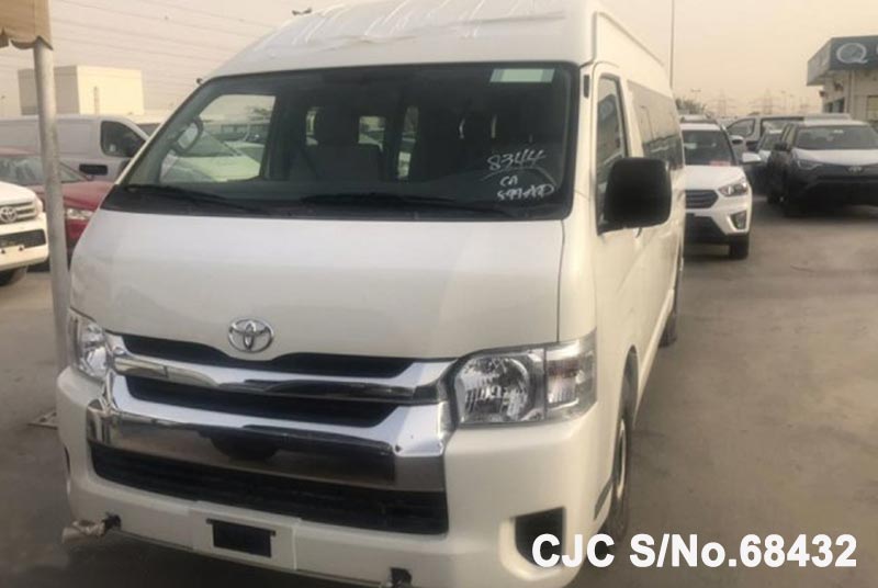 2018 Left Hand Toyota Hiace White for sale | Stock No. 68432 | Left ...