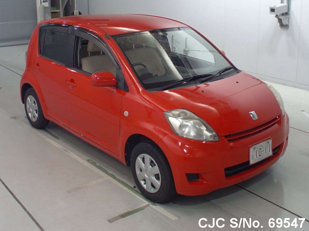 2010 Toyota Passo Red For Sale Stock No 69547 Japanese Used Cars Exporter 