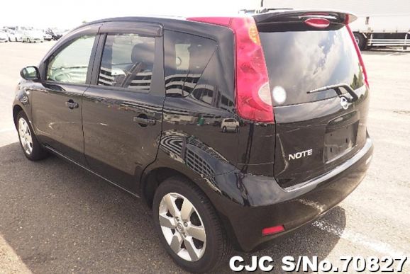 nissan note 2009 black