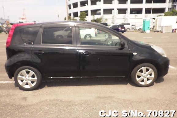 nissan note 2009 black