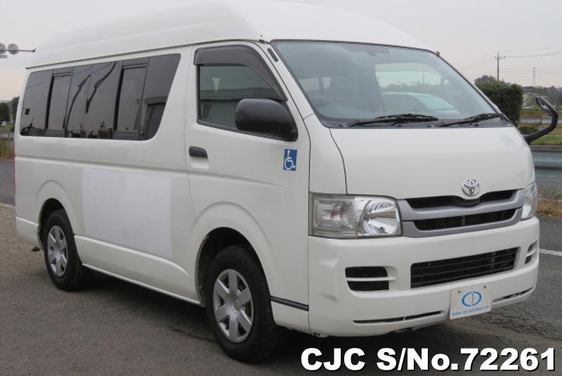 2008 Toyota Hiace White for sale | Stock No. 72261 | Japanese Used Cars ...