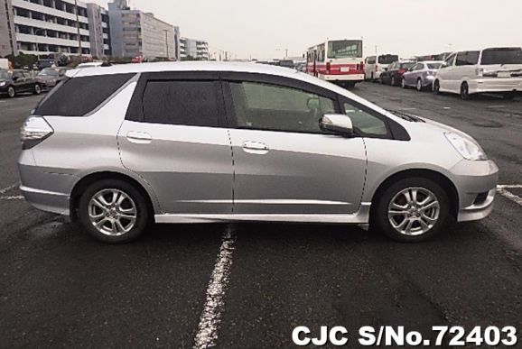 12 Honda Fit Shuttle Hybrid Silver For Sale Stock No Japanese Used Cars Exporter