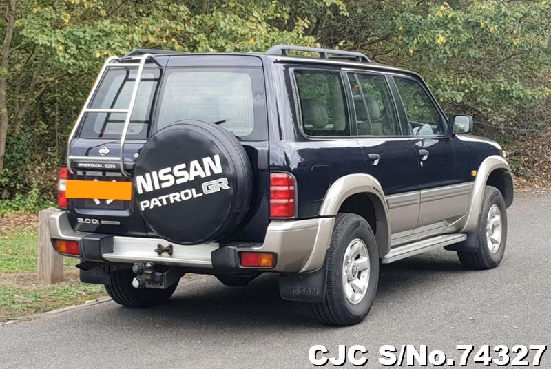 2002 Nissan Patrol Blue for sale | Stock No. 74327 | Japanese Used Cars ...