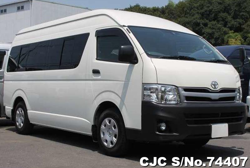 2012 Toyota Hiace White for sale | Stock No. 74407 | Japanese Used Cars ...