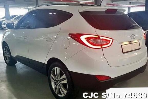 2014 Left Hand Hyundai Tucson White For Sale Stock No 74630 Left Hand Used Cars Exporter