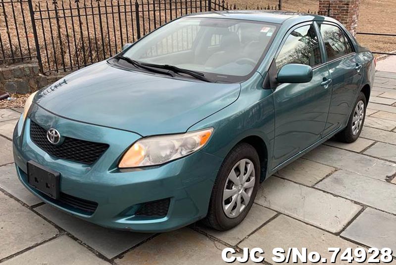 2009 Left Hand Toyota Corolla Green for sale | Stock No. 74928 | Left ...