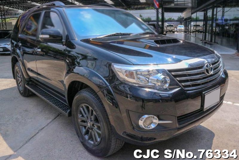 2014 Toyota Fortuner Black for sale | Stock No. 76334 | Japanese Used ...