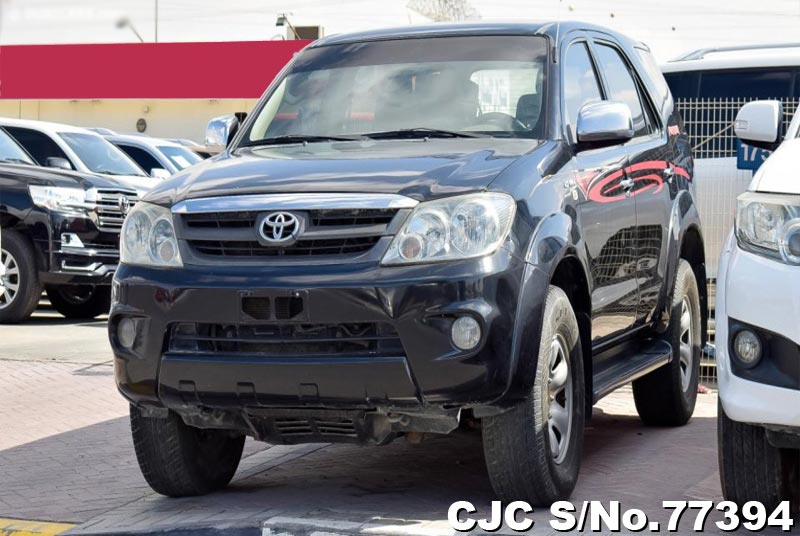 2007 Left Hand Toyota Fortuner Black For Sale 