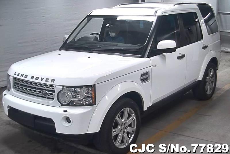 2012 Land Rover Discovery White For Sale 