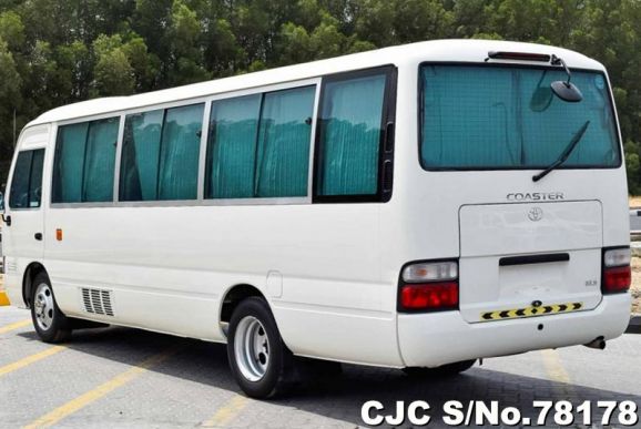 2016 Left Hand Toyota Coaster White for sale Stock No. 78178