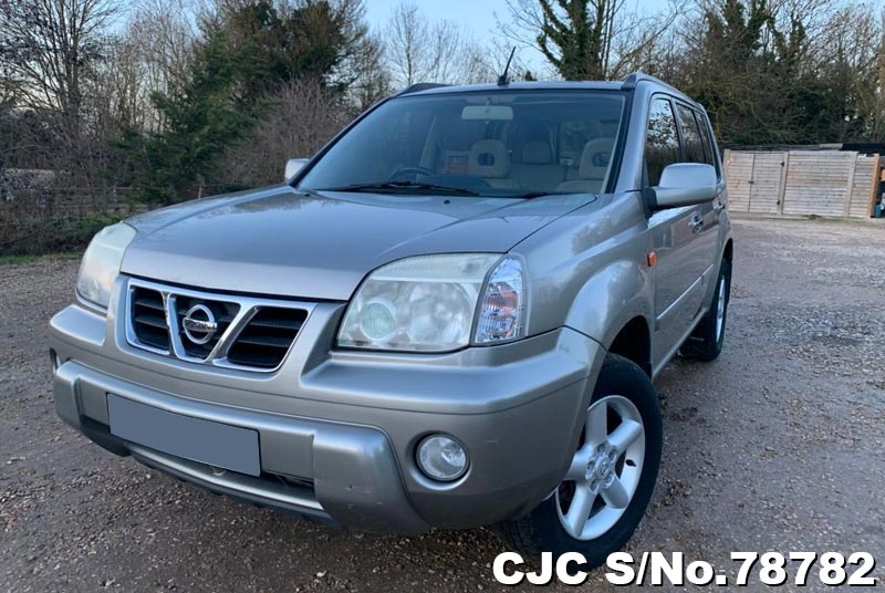 2003 Nissan XTrail Silver for sale Stock No. 78782 Japanese Used