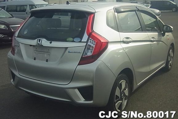 14 Honda Fit Hybrid Silver For Sale Stock No Japanese Used Cars Exporter