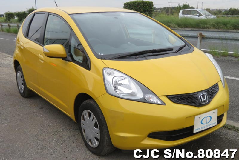 2008 Honda Fit/Jazz Yellow for sale | Stock No. 80847 ...