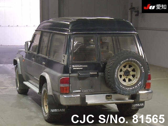 1991 Nissan Safari Green for sale | Stock No. 81565 | Japanese Used ...