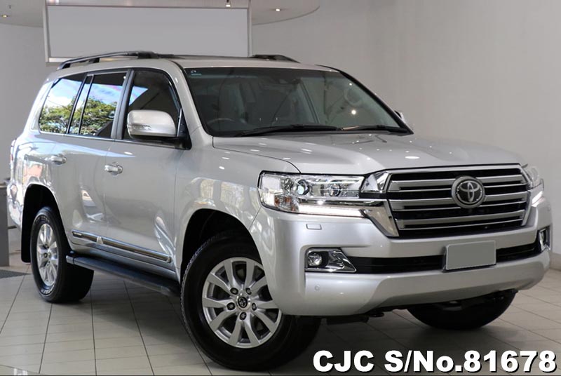 2019 Toyota Land Cruiser Silver for sale | Stock No. 81678 | Japanese ...