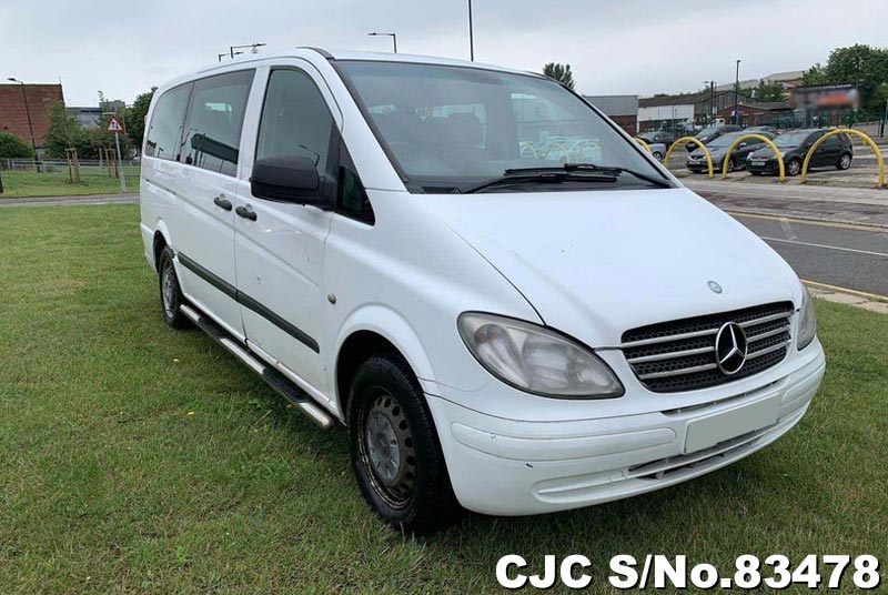 2010 Mercedes Benz Vito White for sale | Stock No. 83478 | Japanese ...