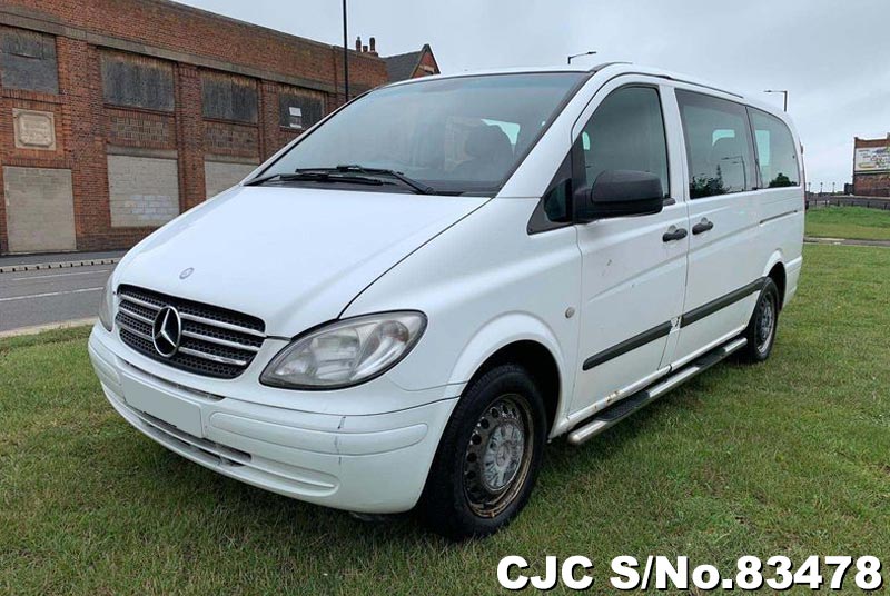 2010 Mercedes Benz Vito White for sale | Stock No. 83478 | Japanese ...