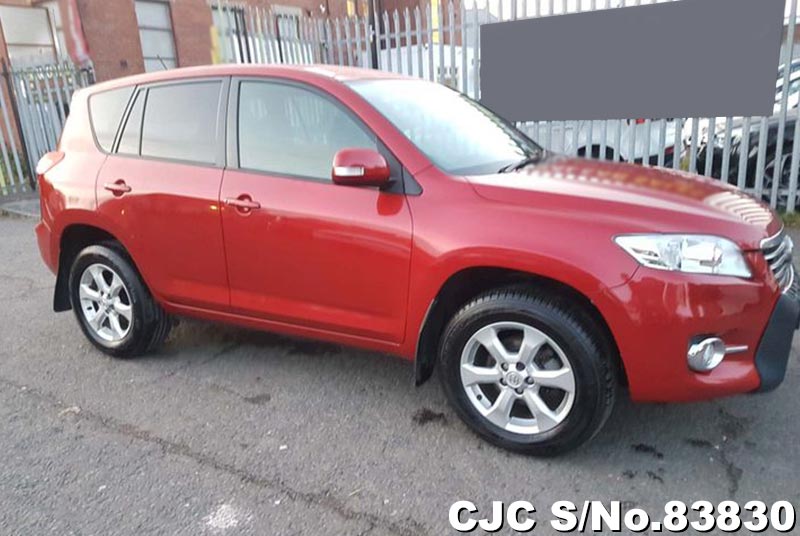 2011 Toyota Rav4 Red for sale | Stock No. 83830 | Japanese Used Cars ...