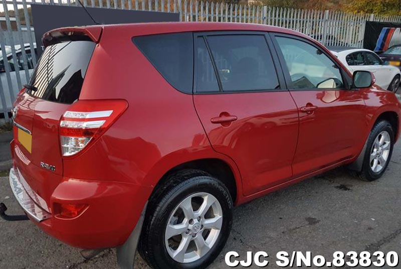 2011 Toyota Rav4 Red for sale | Stock No. 83830 | Japanese Used Cars ...