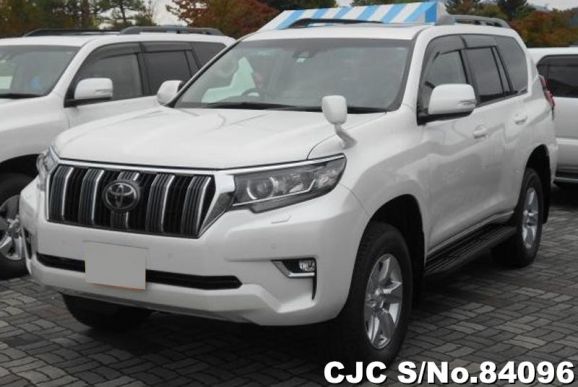 2019 Toyota Land Cruiser Prado White for sale | Stock No. 84096 ...