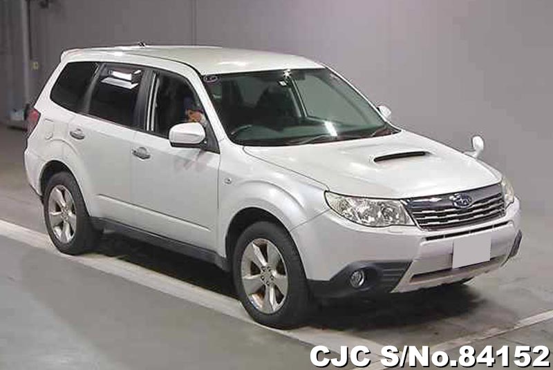 2008 Subaru Forester White for sale | Stock No. 84152 | Japanese Used ...