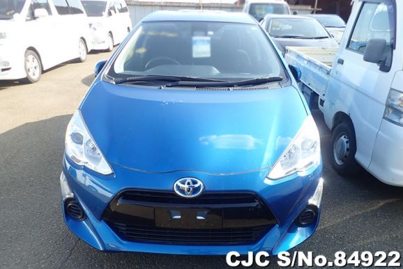 17 Toyota Aqua Blue For Sale Stock No Japanese Used Cars Exporter