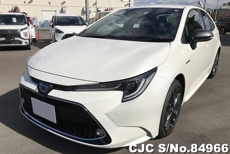 2019 Toyota Corolla White for sale | Stock No. 84966 | Japanese Used ...