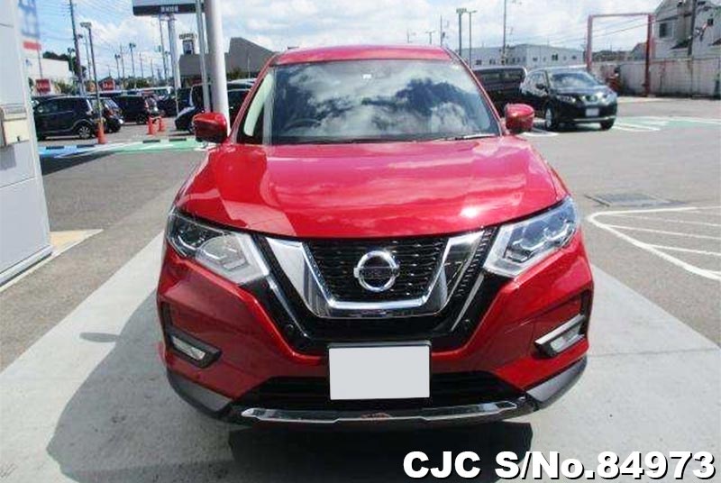 2019 Nissan X-Trail Red for sale | Stock No. 84973 | Japanese Used Cars ...