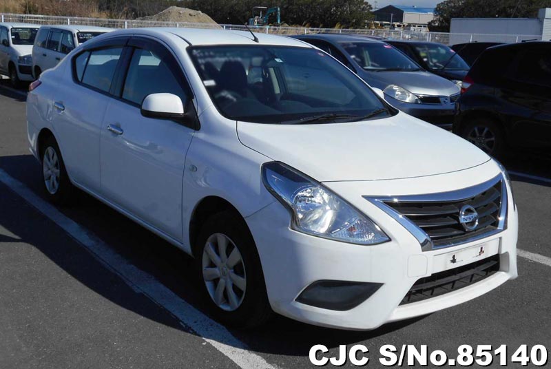 2015 Nissan Latio White for sale | Stock No. 85140 | Japanese Used Cars ...