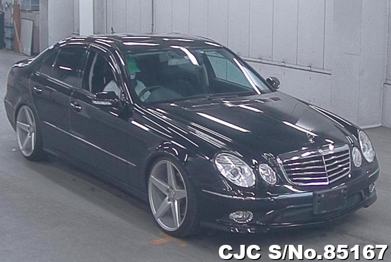 2007 Mercedes Benz E Class Black for sale | Stock No. 85167 | Japanese ...