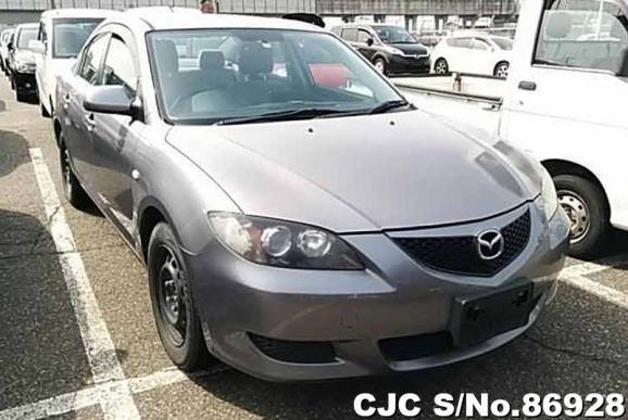 2005 Mazda Axela Gun Metallic for sale | Stock No. 86928 | Japanese ...