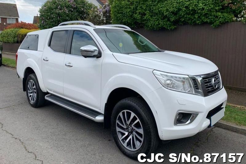 2016 Nissan Navara White for sale | Stock No. 87157 | Japanese Used ...