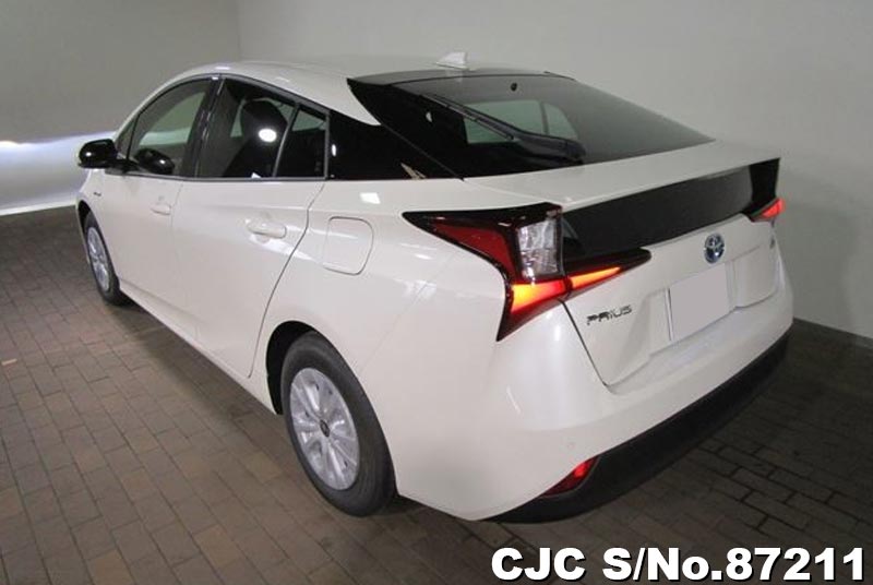 2019 Toyota Prius Hybrid White For Sale 