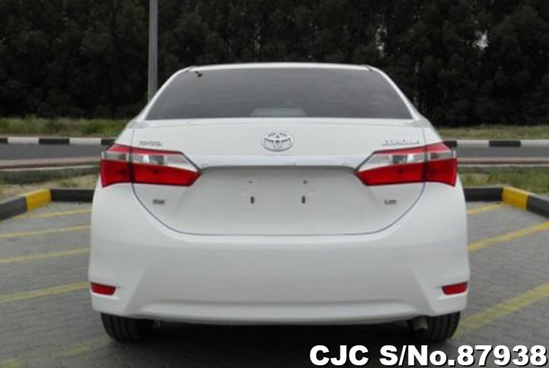 2015 Left Hand Toyota Corolla White for sale | Stock No. 87938 | Left ...