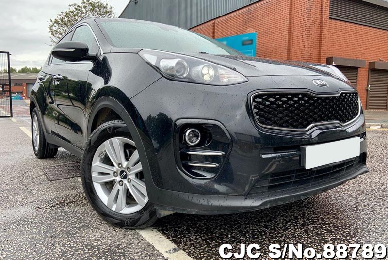 2017 Kia Sportage Black for sale | Stock No. 88789 | Japanese Used Cars ...