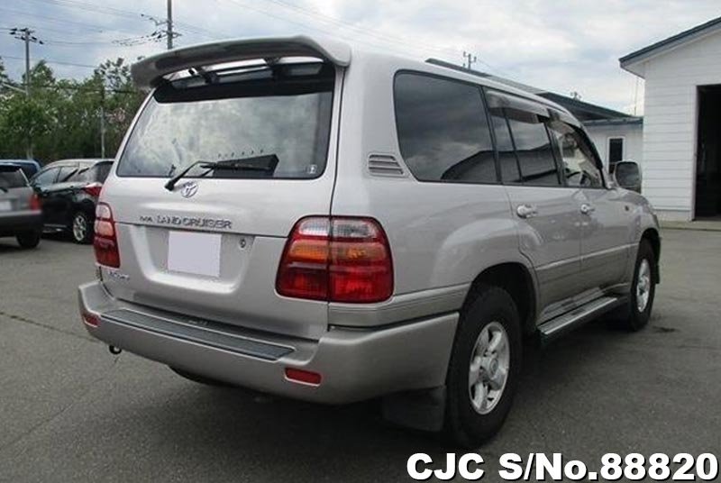 2000 Toyota Land Cruiser Silver for sale | Stock No. 88820 | Japanese ...